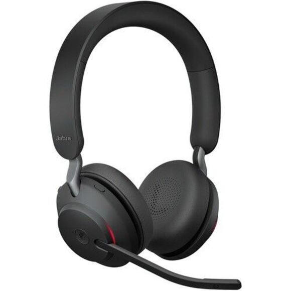 Jabra Evolve2 65 Stereo Wireless Headset for MS Teams in Black w/ Dongle EUC!! - Picture 1 of 6